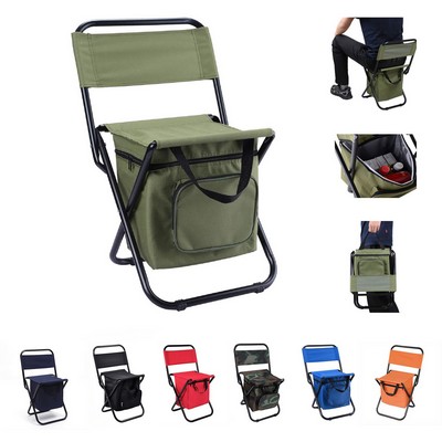 Camping Stool with Insulated Bag