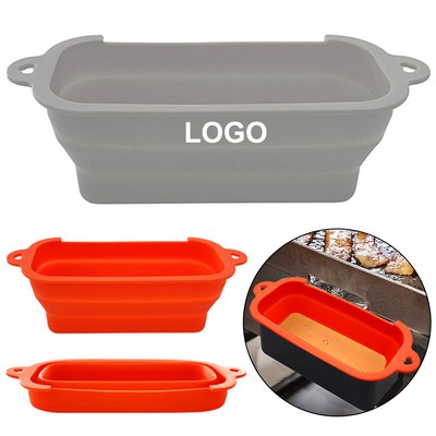 Silicone Grill Grease Drip Pans Trap With Handle