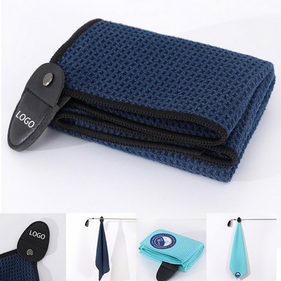 Magnetic Clip Golf Towel