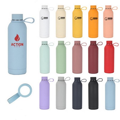 16OZ Stainless Steel Insulation Sports Bottle