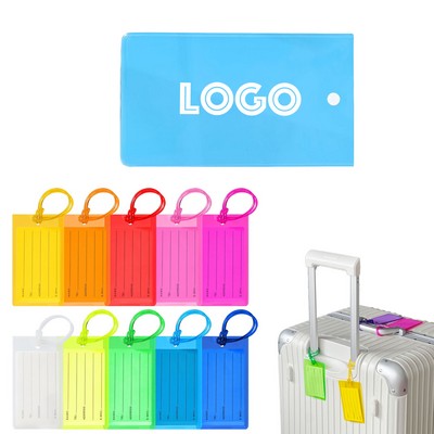 Pvc Travel Luggage Tags