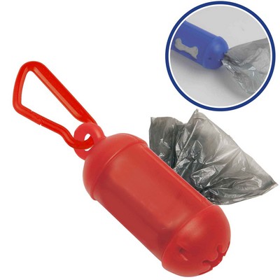 Bag Dispenser with Carabiner Clip