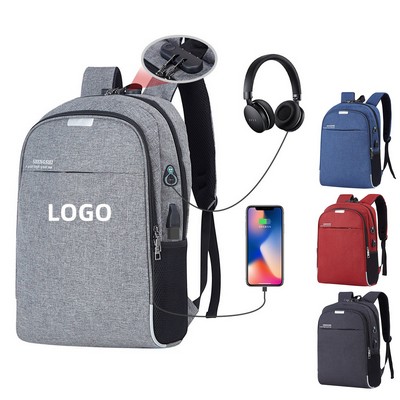 Anti Theft Laptop Backpack