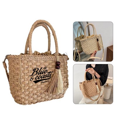 Jute Hand Woven Cross Body Bag