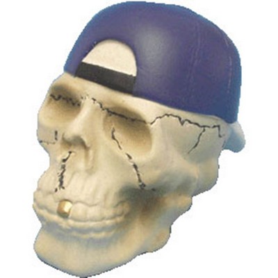 Skull with Hat Shape Stress Reliever