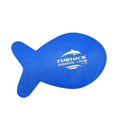 Fish Shaped Vinyl Pet Mat