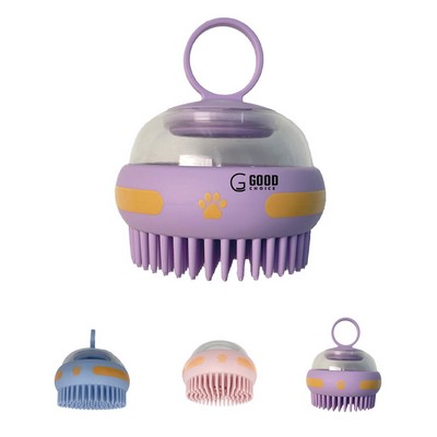 Short Hair Silicone Pet Brush