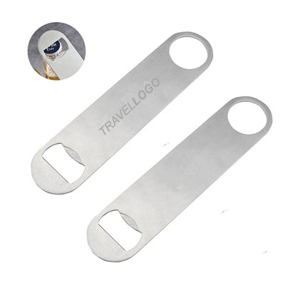 Large Pub Stainless Steel Bottle Opener