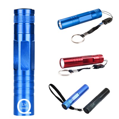 Mini Flashlight With Lanyard