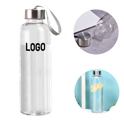 17 oz Custom Plastic Water Bottle