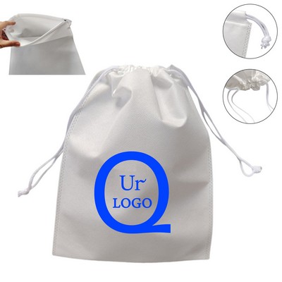 White Non Woven Fabric Shoe Bag