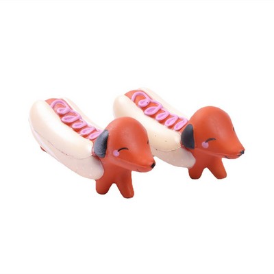 Slow Rebound Hotdog Sausage Dog Stress Relief Toy