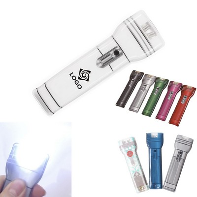 Ultra - Thin PVC Flashlight With Magnet