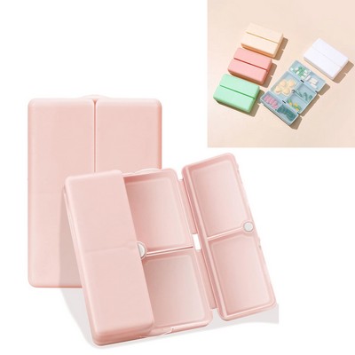 7 Compartment Portable Travel Pill Organizer