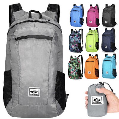 Waterproof 20L Foldable Travel Backpack