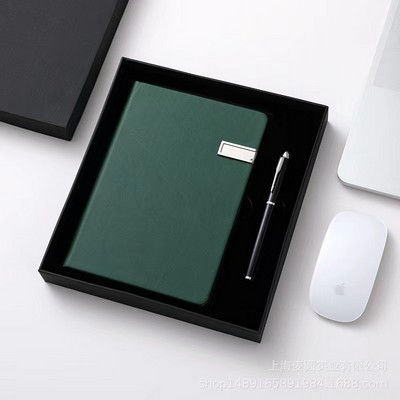 Custom A5 Notebook with USB Drive Two-in-One Gift Box Set