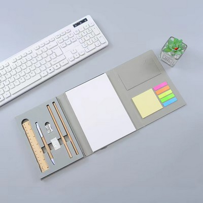 Custom Creative Tie Tri-fold Sticky Note Book A5 Notebook