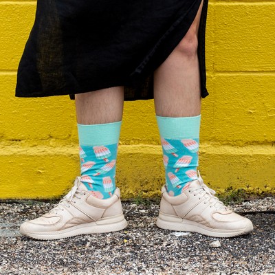 Crew Teacher Appreciation Socks - Grateful Footwear for Educators - American Made