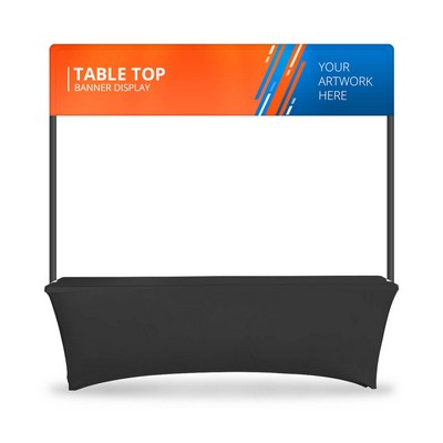 Table Top Banner Display Package (4.2ft x 0.82ft)