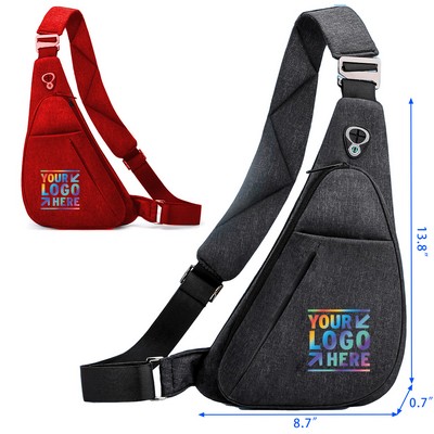 Anti Theft Lightweight Casual Shoulder Backpack Sling Chest Bag