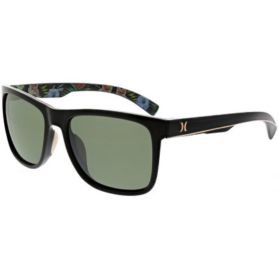 Hurley® Men's Black Polarized New Schoolers Sunglasses