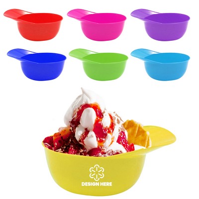 Cool and Fun 8oz Baseball Cap Ice Cream Bowl