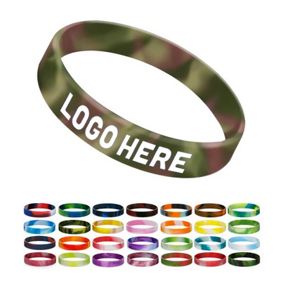 Camouflage Silicone Bracelets