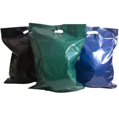 Recyclable Reinforced Handle Plastic Bag