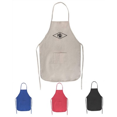 10 Oz Cotton Apron with Pocket