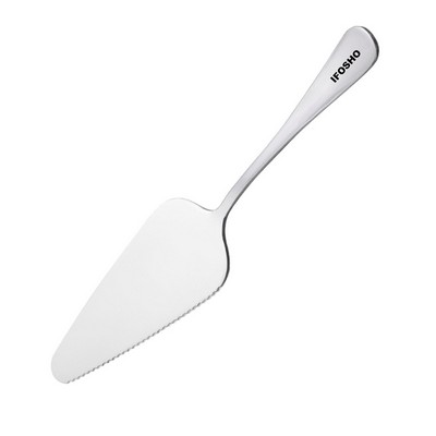 Stainless Steel Pizza Pie Cake Server Spatula with Serrated Edge