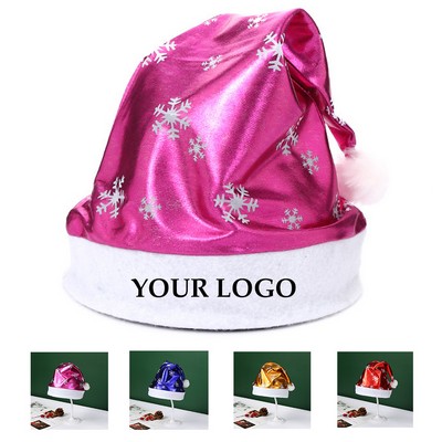 Christmas Hat Snowflake Santa Claus Hats