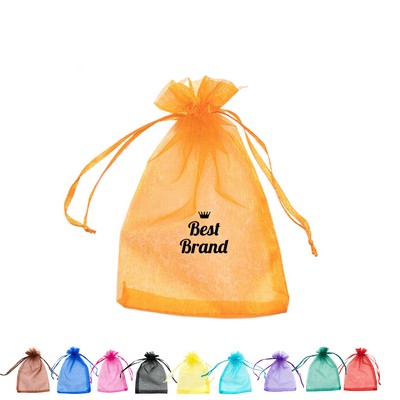 Organza Bags Jewelry Pouches Drawstring Bags