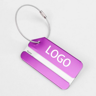 Aluminum Alloy Travel Luggage Tag