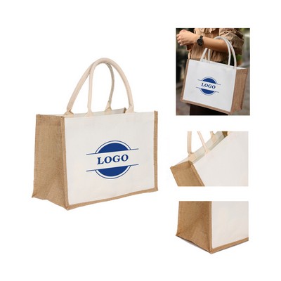 Eco Friendly Grocery Jute Tote Bags