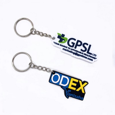 Personalized 3D Die Cut Keychain