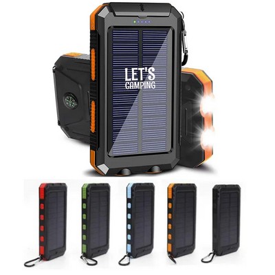 Outdoor Waterproof Solar Powerbank