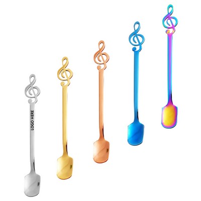 5.11 Inch Music Note Square Coffee Spoon