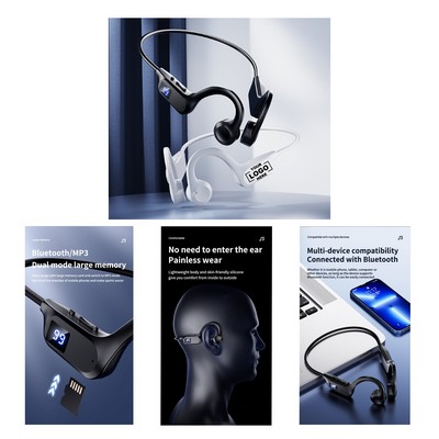 Wireless Bone Conduction Wireless Headphones