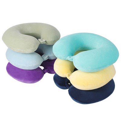 U-Shaped Memory Foam Neck Pillow for Travel