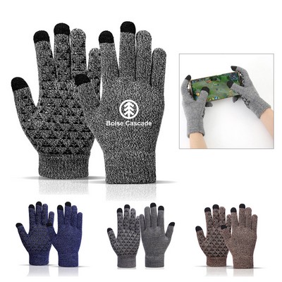 Thick Adult Glove With 3 Finger Touch