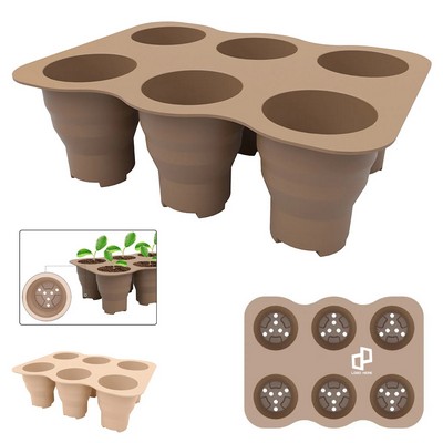 6Pcs Reusable Seed Starter Kit