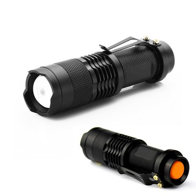 Sk68 Telescopic Zoom Led Flashlight