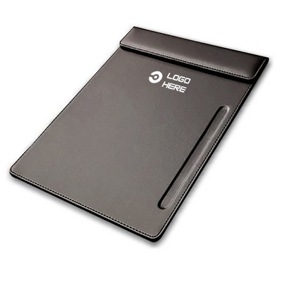 PU Leather Magnetic Clip Writing Clipboards