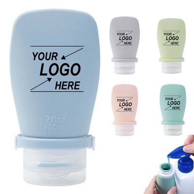 Leakproof Silicone Travel Toiletry Bottles Set