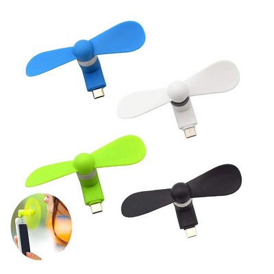 Mini USB Cell Phone fan