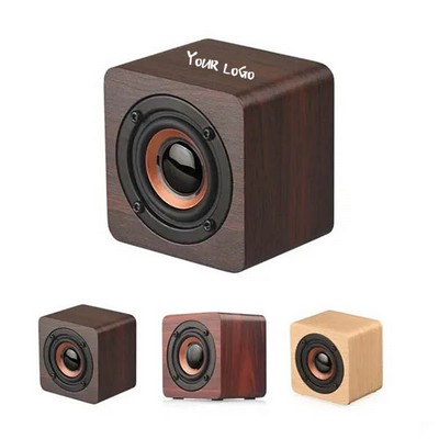 Wooden Retro Speaker