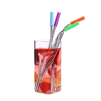 8.46 Inch Metal Straw