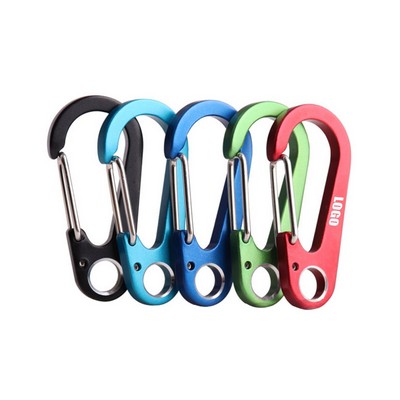 Curved Question Sign Mark Shaped Key Holder Carabiners