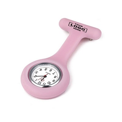 Nurse Lapel Clip-On Pocket Watch