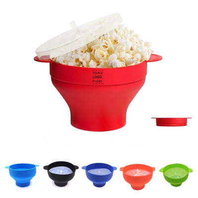 Silicone Microwave Popcorn Bowl